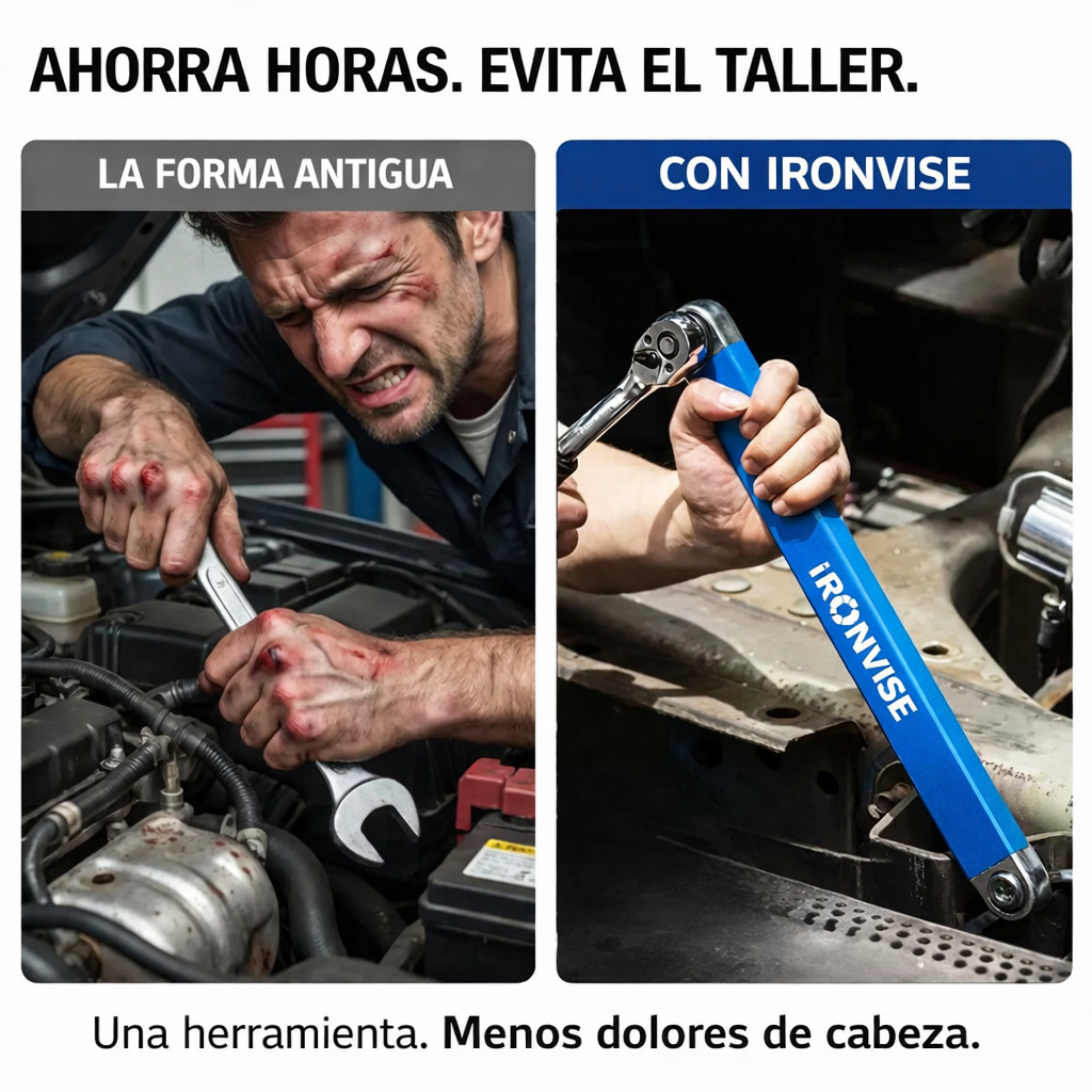 IronVise™ - Torque en espacios imposibles