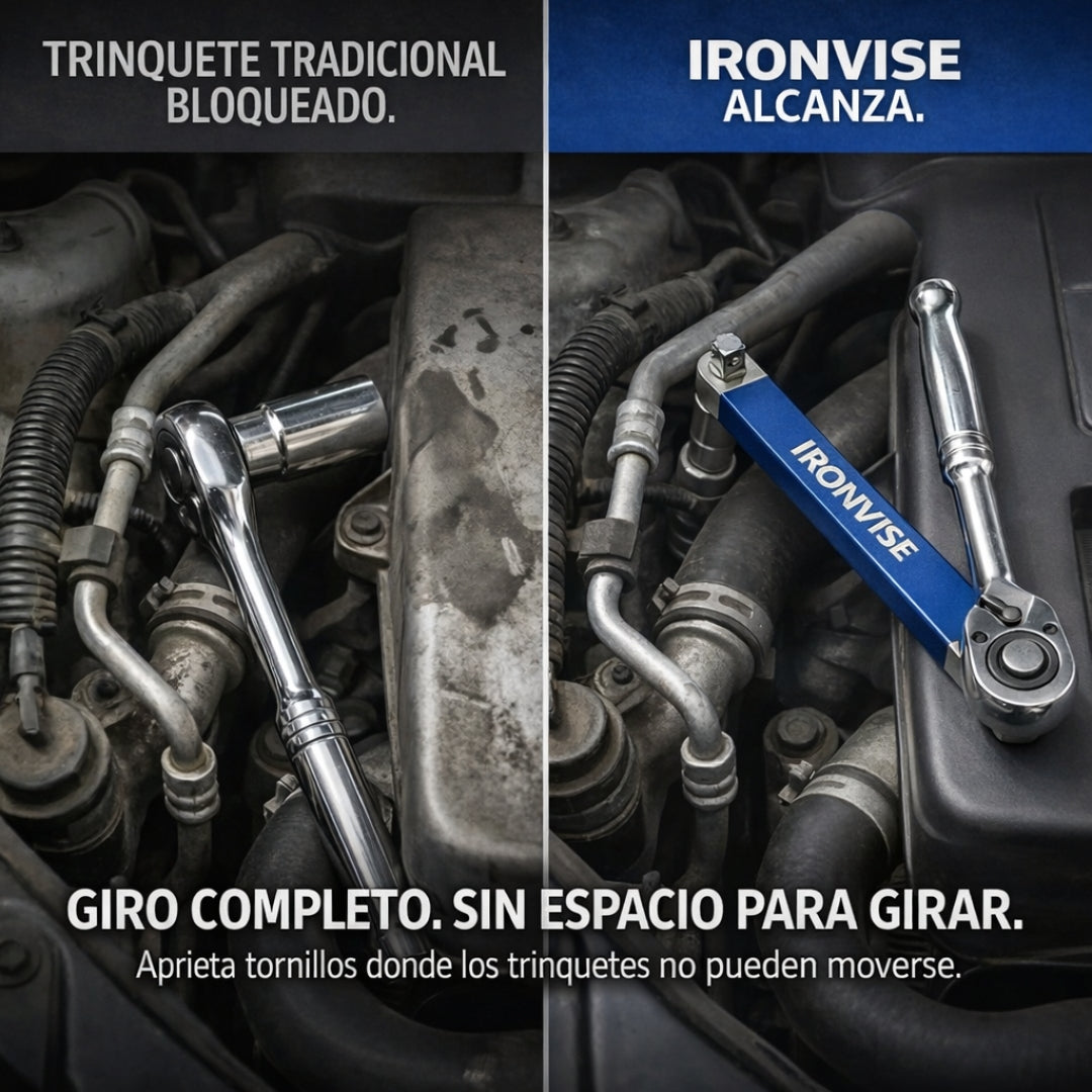 IronVise™ - Torque en espacios imposibles
